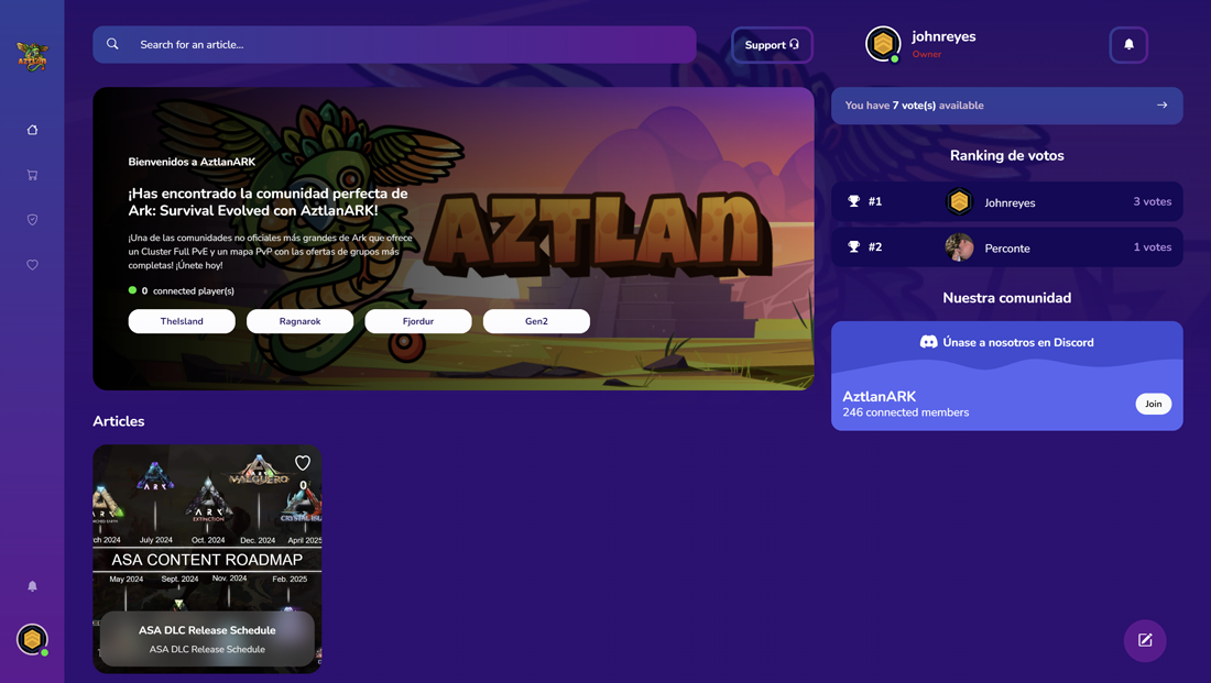 Presentamos AztlanARK.com